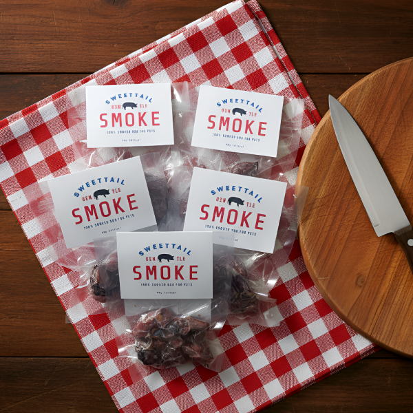페오펫몰,스윗테일 젠틀스모크 강아지바비큐 80g [반려동물] 3팩