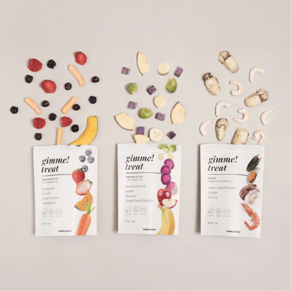 페오펫몰,씽크라이크펫 김미트릿 믹스 강아지 동결건조간식 눈건강, 30g, 1개