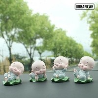 [반려인혜택]어반카 차량용 연잎 동자승 4종세트