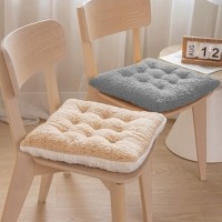 마켓플랜 캐시미어 뽀글이 의자 방석