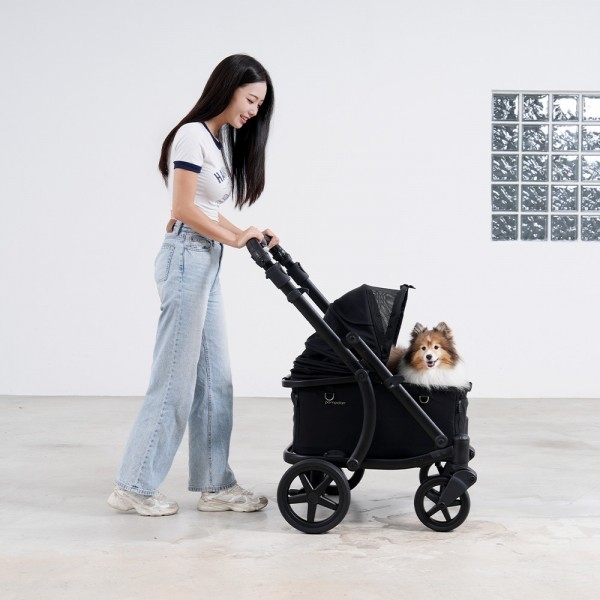 페오펫몰,[폼포라펫][꽃길특가] 모두 웨건 강아지유모차 펫웨건 2color (사은품증정)