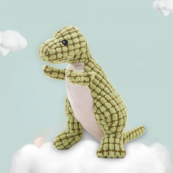 페오펫몰,크레용펫 강아지 장난감 인형 봉제 공룡 삑삑이 치석제거