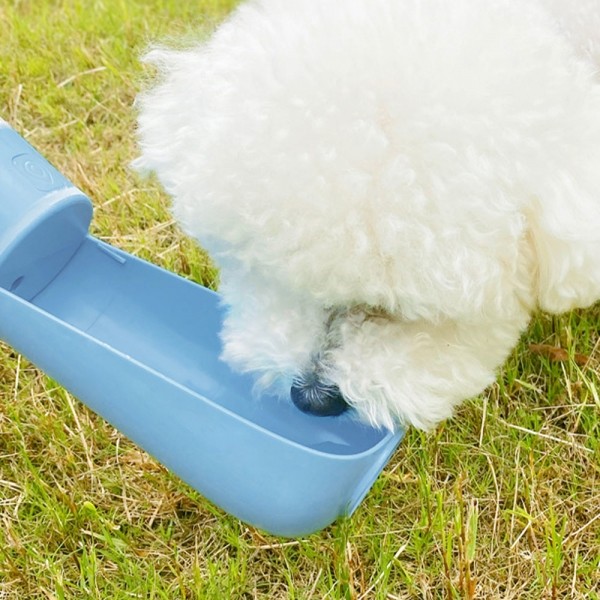 페오펫몰,크레용펫 접이식 강아지 산책 물통 물병 휴대용 간식통