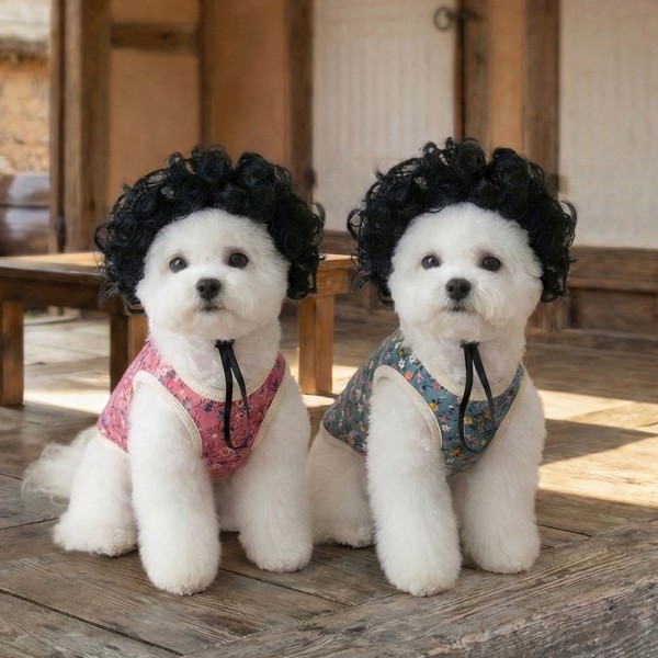 페오펫몰,[꽃길특가]크레용펫 할머니 김장조끼 누빔 겨울옷