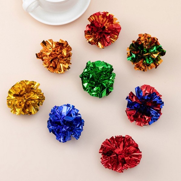 페오펫몰,크레용펫 컬러풀 홀로그램 바스락볼