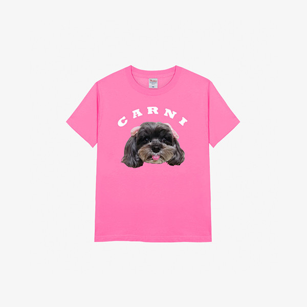 페오펫몰,[엔젤드로잉] 반려동물 강아지 고양이 사진 그림 커스텀 주문제작 키즈 17수 반팔티