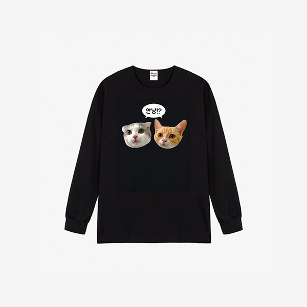 페오펫몰,[엔젤드로잉] 반려동물 강아지 고양이 사진 그림 커스텀 주문제작 시보리 긴팔티