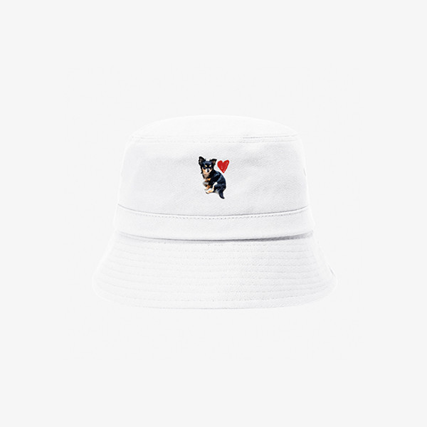 페오펫몰,[엔젤드로잉] 반려동물 강아지 고양이 사진 그림 커스텀 주문제작 버킷햇