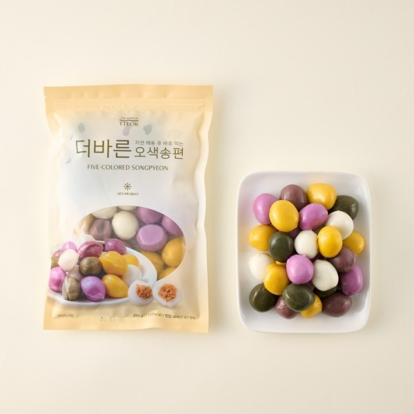 페오펫몰,[더바른떡] 오색송편 550g