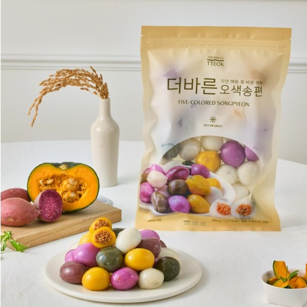 페오펫몰,[더바른떡] 오색송편 550g