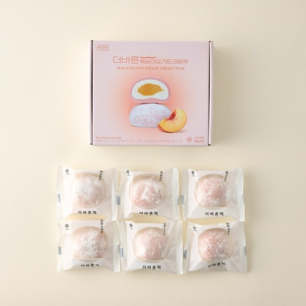 페오펫몰,[더바른떡][새해특가] 복숭아요거트크림떡 360g