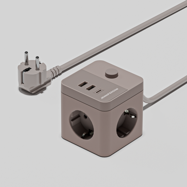 페오펫몰,[제니퍼룸] 큐브 멀티탭