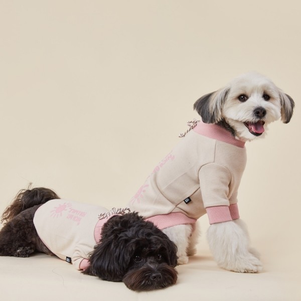 페오펫몰,써니 핑크 맨투맨