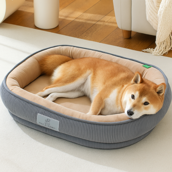 페오펫몰,[펫앤마마][새해특가] 강아지 방석 쿠션 3종 (그레이/그린/브라운) M~2XL