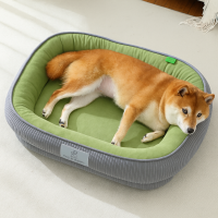 [펫앤마마][새해특가] 강아지 방석 쿠션 3종 (그레이/그린/브라운) M~2XL