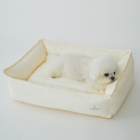 [펫앤마마][새해특가] 파스텔 강아지 방석 쿠션 3종 (라이트블루/라이트핑크/라이트옐로우) M~XL