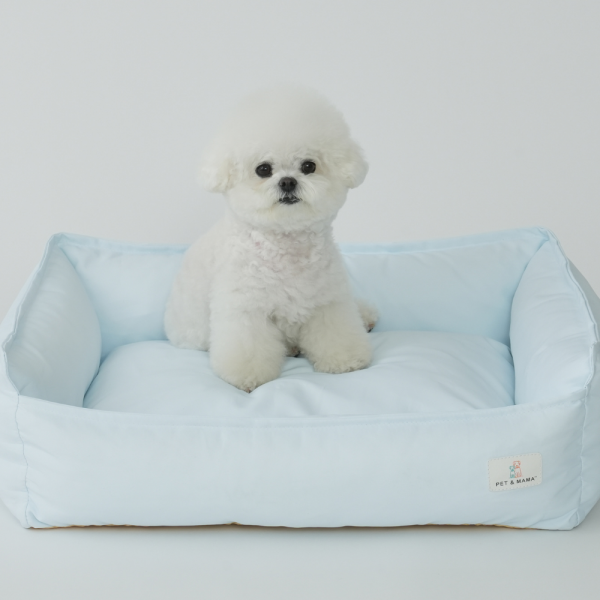 페오펫몰,[펫앤마마][새해특가] 파스텔 강아지 방석 쿠션 3종 (라이트블루/라이트핑크/라이트옐로우) M~XL