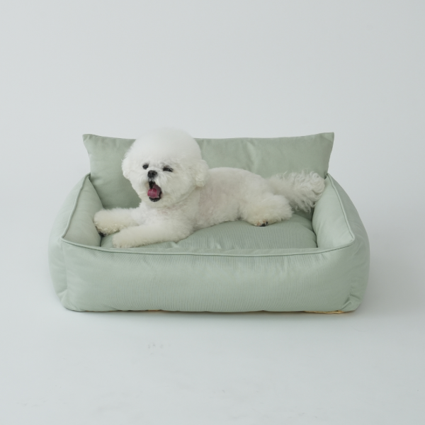 페오펫몰,[펫앤마마][새해특가] 강아지 방석 쿠션 등받이 5종 (베이지/핑크/라이트그린/그레이/블루베이지) M~2XL