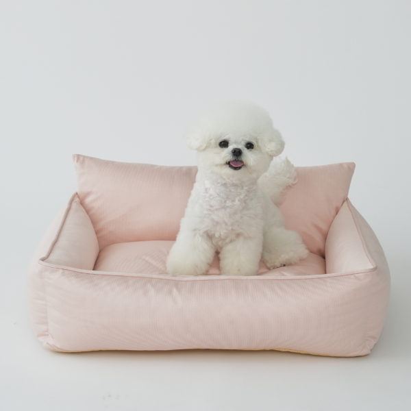 페오펫몰,[펫앤마마][새해특가] 강아지 방석 쿠션 등받이 5종 (베이지/핑크/라이트그린/그레이/블루베이지) M~2XL