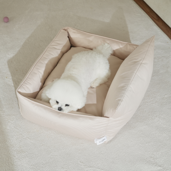 페오펫몰,[펫앤마마][새해특가] 강아지 방석 쿠션 등받이 5종 (베이지/핑크/라이트그린/그레이/블루베이지) M~2XL