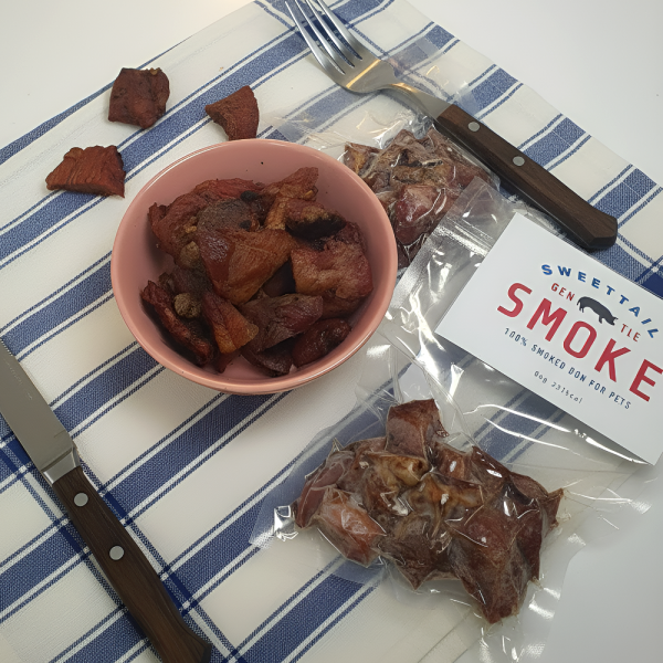 페오펫몰,스윗테일 젠틀스모크 강아지바비큐 80g [반려동물]