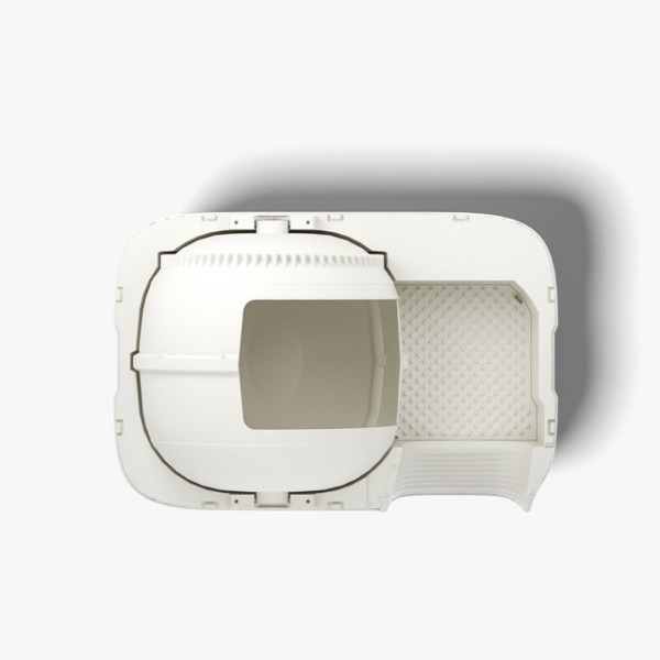 페오펫몰,[펫키지] 스마트 고양이 자동 화장실 화이트 (냄새 제거 특허) [반려동물]