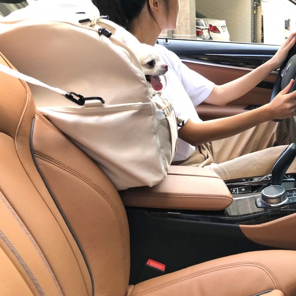 페오펫몰,뽀뇨 소형 반려동물 카시트 멜빵가방 멜카백 [최저가]