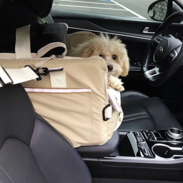 페오펫몰,뽀뇨 콘솔 블록킹 카시트 소형견 전용 [최저가]