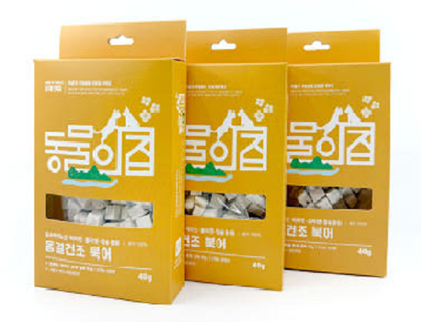 페오펫몰,동결건조 간식 통살북어 40g 휴대용 강아지 트릿 동물의집 고양이동결건조 훈련용 건강 펫푸드