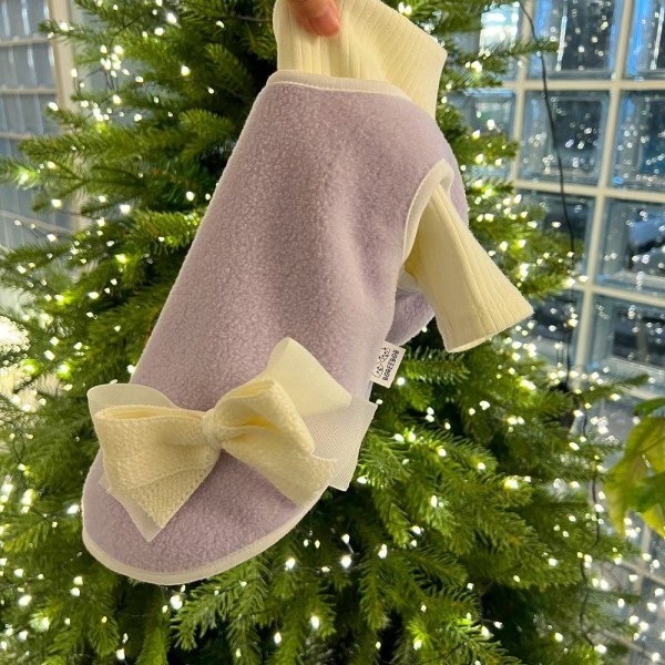 페오펫몰,보리밥 파스텔 후리스 조끼 강아지 옷