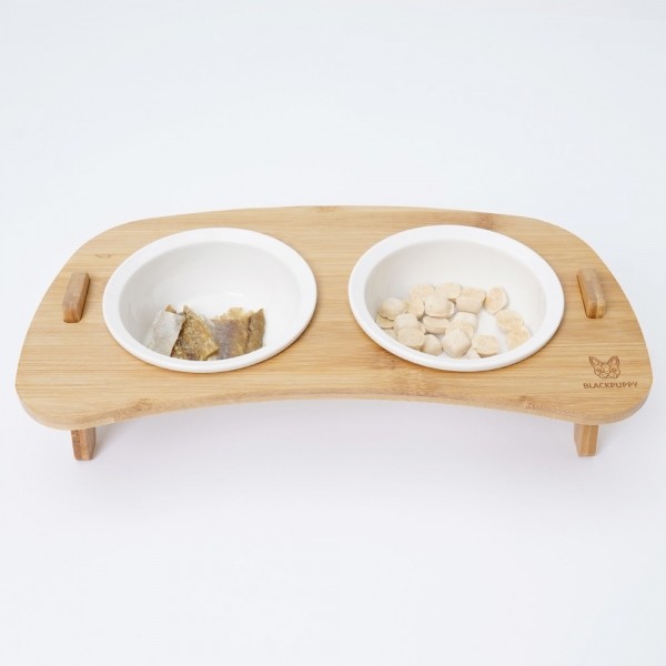 페오펫몰,레드퍼피 우드퐁플라 반달식기