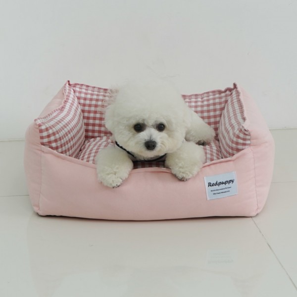 페오펫몰,레드퍼피 코바늘먼트 방석