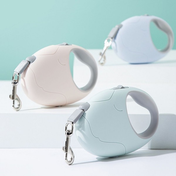 페오펫몰,레드퍼피 반달 자동리드줄