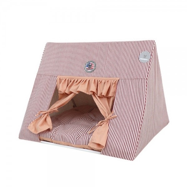 페오펫몰,레드퍼피 런치 레인 펫 하우스 강아지하우스 애견하우스 강아지집 텐트