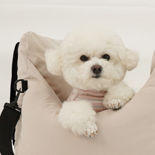 페오펫몰,레드퍼피 숄더백가방카시트 여행 차량용카시트 애견 이동가방 카시트