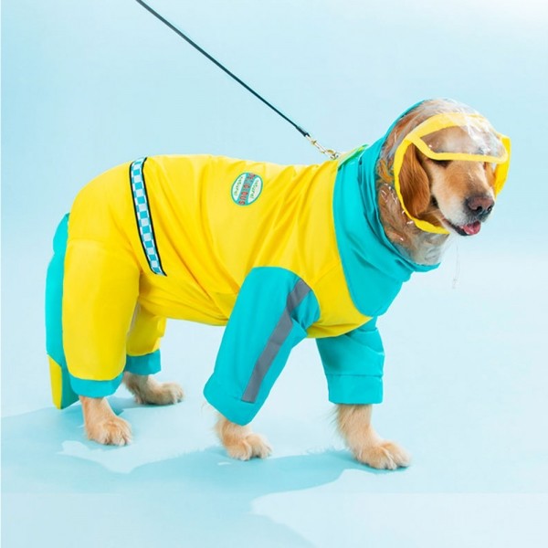 페오펫몰,레드퍼피 해피데이 대형견 우비 강아지비옷 비옷 산책 패션용품 패션