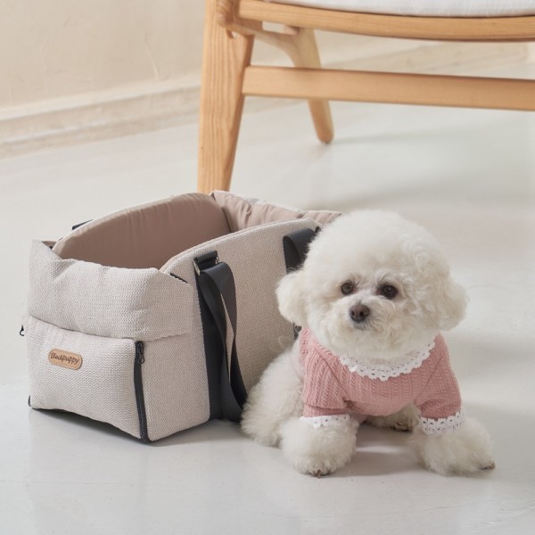 페오펫몰,레드퍼피 러프카시트 애견카시트 강아지카시트 차량카시트 카시트 애견방석 강아지 고양이 자동차카시트