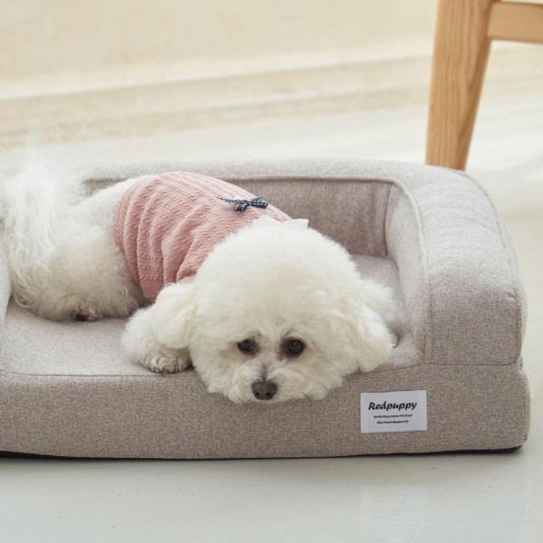 페오펫몰,레드퍼피 베리즈침대쿠션 강아지방석 애견매트 애견방석 강아지매트 강아지침대 침대