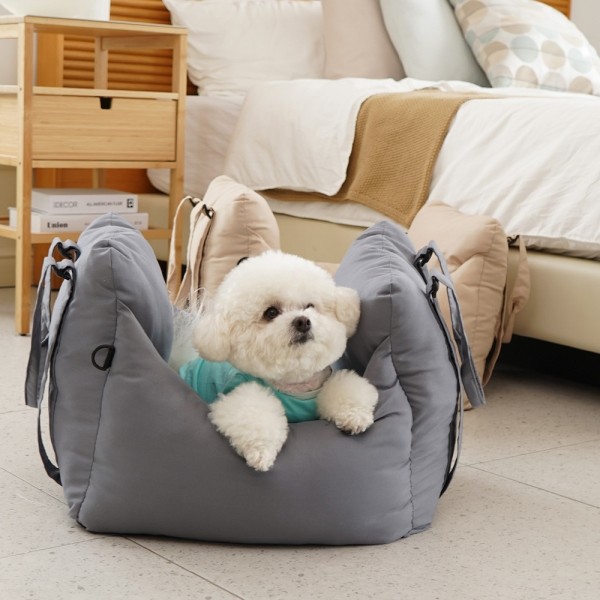 페오펫몰,레드퍼피 프리다 카시트 애견카시트 강아지카시트 차량카시트 카시트 애견방석 하우스 강아지 고양이 자동차카시트