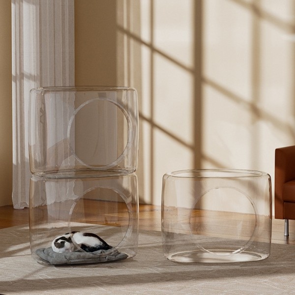 페오펫몰,레드퍼피 글라스 하우스 고양이하우스 고양이집 애견하우스 애견집 고양이 강아지하우스 강아지집 스크래쳐