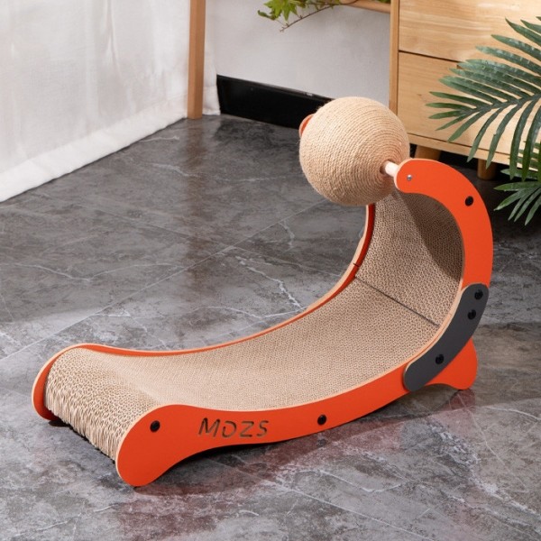 페오펫몰,레드퍼피 네코야 웨이브스크래쳐 고양이스크래쳐 손톱관리 스크래쳐 대형스크래쳐 고양이용품