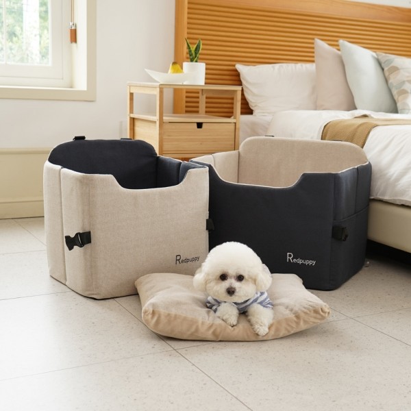 페오펫몰,레드퍼피 팜즈 카시트 애견카시트 강아지카시트 차량카시트 카시트 애견방석 하우스 강아지 고양이 자동차카시트