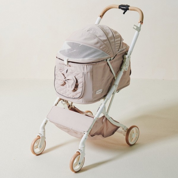 페오펫몰,레드퍼피 투단단유모차 애견유모차 강아지유모차 외출용품