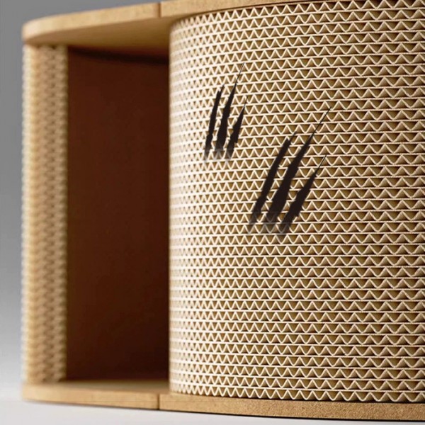 페오펫몰,레드퍼피 네코야 엘로디 스크래쳐 고양이하우스 고양이스크래쳐 손톱관리 스크래쳐 대형스크래쳐 고양이용품