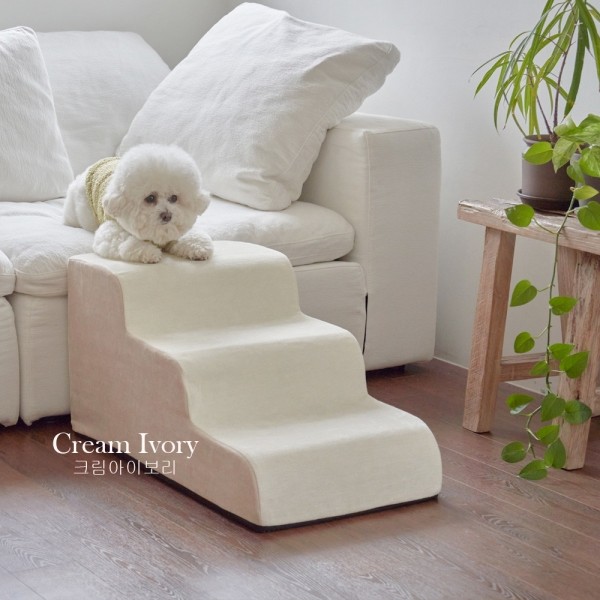 페오펫몰,레드퍼피 원마일펫스텝-3단 강아지계단 애견계단 펫스텝 계단 강아지펫스텝 애견펫스텝 방석