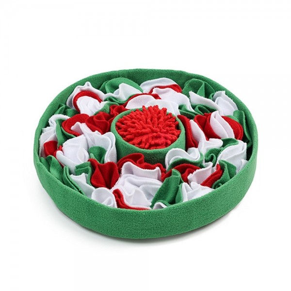 페오펫몰,레드퍼피 하이드 콩콩 노즈워크 간식볼 장난감 노즈워크 삑삑이 애견훈련 공