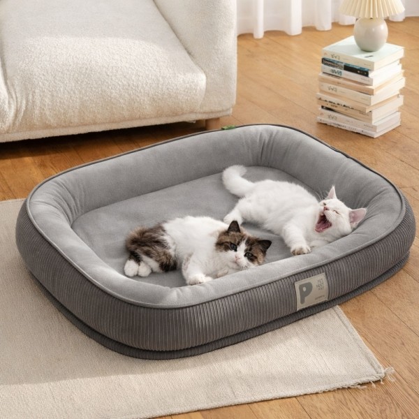 페오펫몰,레드퍼피 수아베 쿠션 강아지방석 강아지침대 애견침대 여름방석 침대 시원한 유모차방석