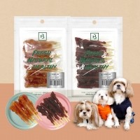 브리더랩 트릿 오리말이 스틱/치킨말이 스틱 180g 모음