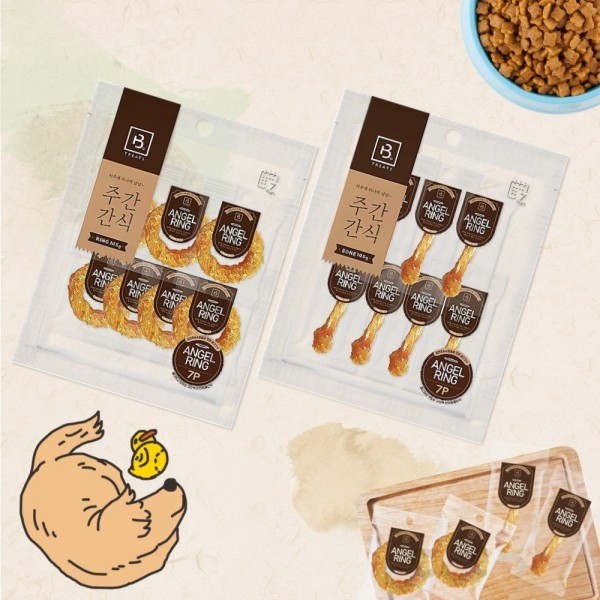 페오펫몰,브리더랩 주간 엔젤링 링&본 15g 7개입 모음