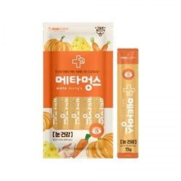 페오펫몰,메타멍스 강아지 짜먹는 영양간식 눈 관절 면역력 체중 장건강 [국내 최저가]
